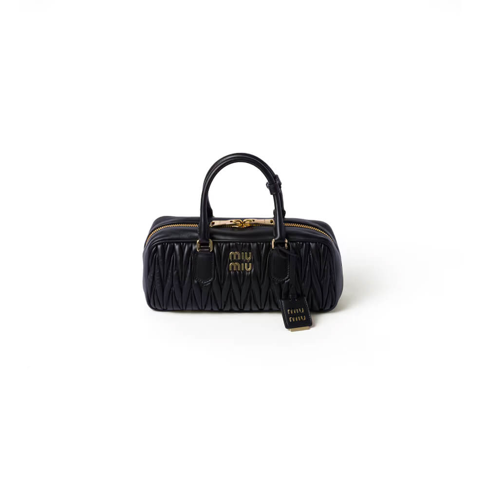 MIUMIU Large Arcadie matelasse nappa Bag(HIGH-END GRADE)