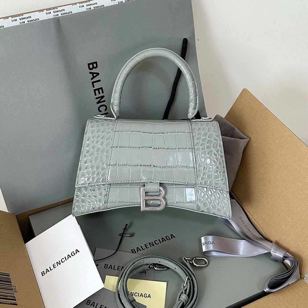 Balenciaga Hourglass Handbag Small(high-end grade)