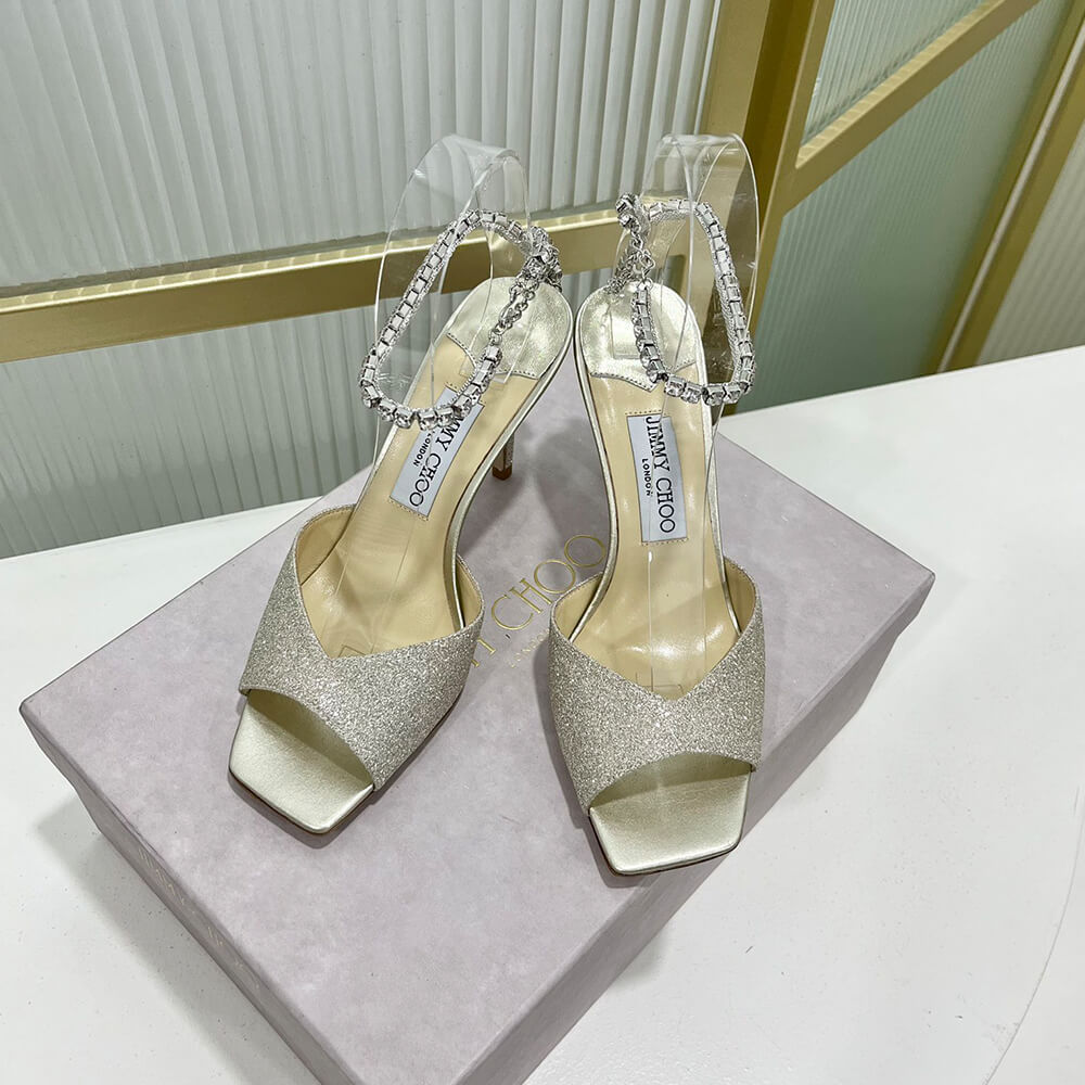 JIMMY CHOO Saeda Sandal 85