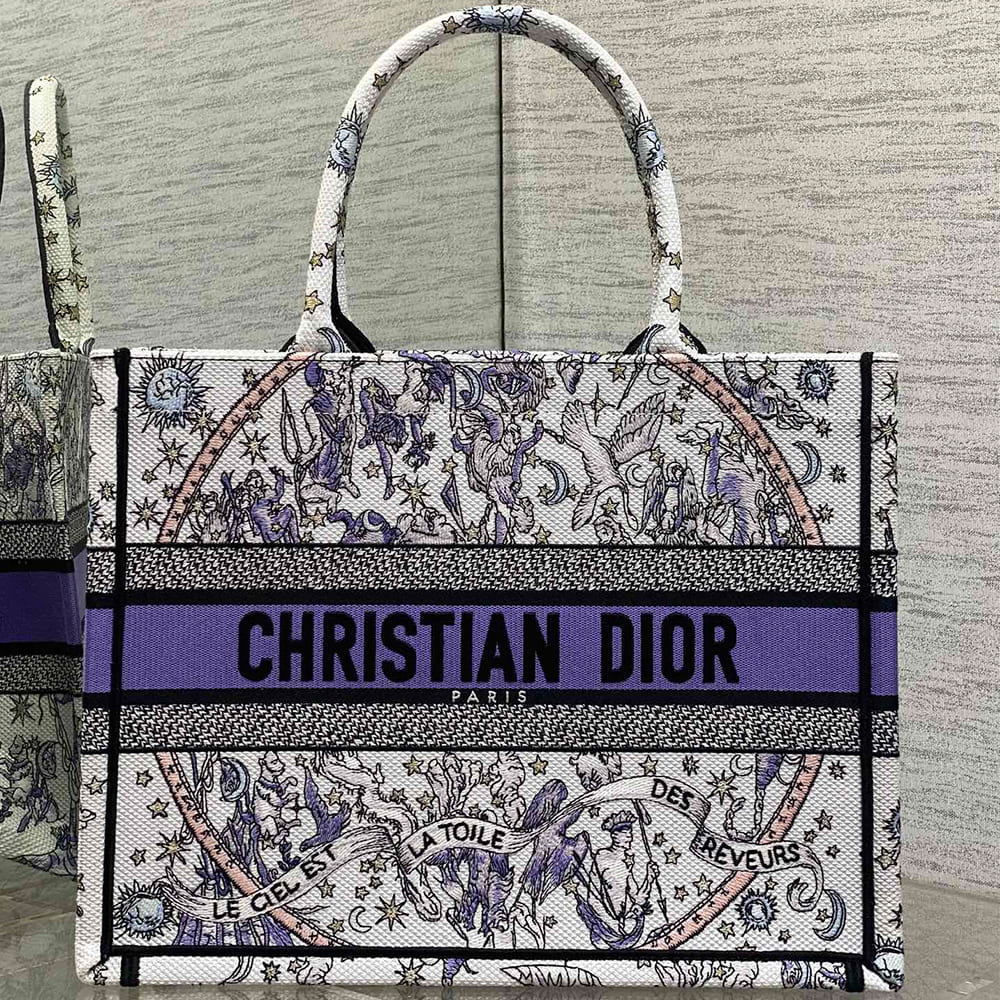 Dior Lucky Medium Dior Book Tote
